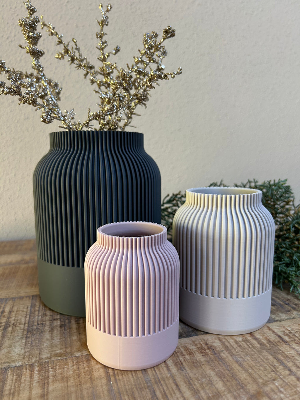 Deko Vase Rosalp - minze