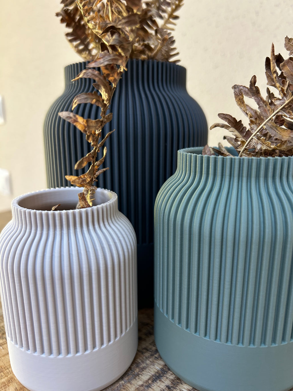 Deko Vase Rosalp - minze