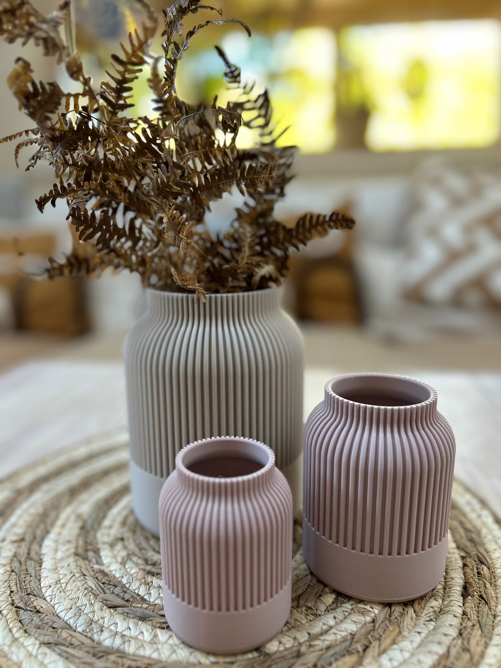 Deko Vase Rosalp - minze