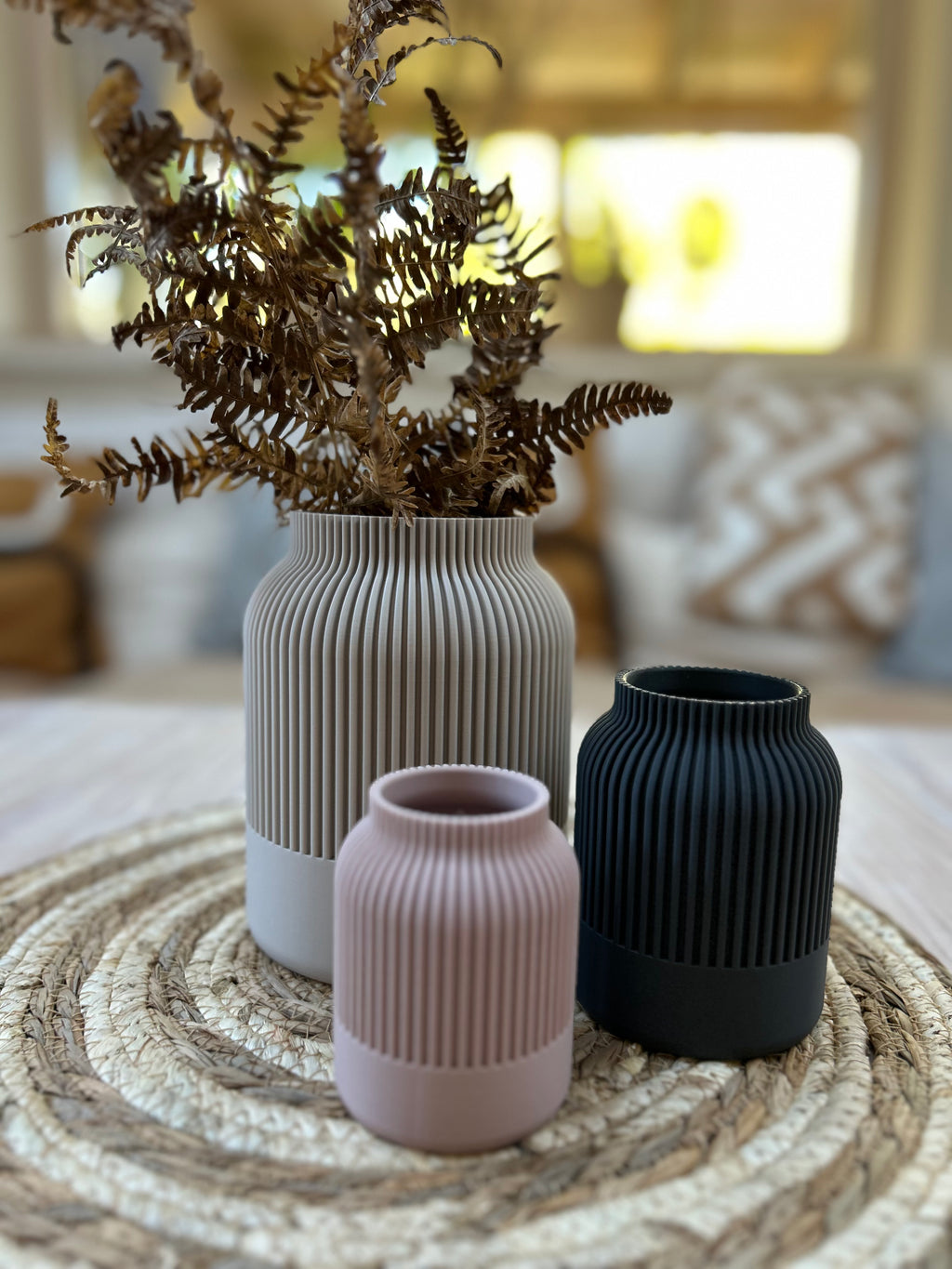 Deko Vase Rosalp - minze