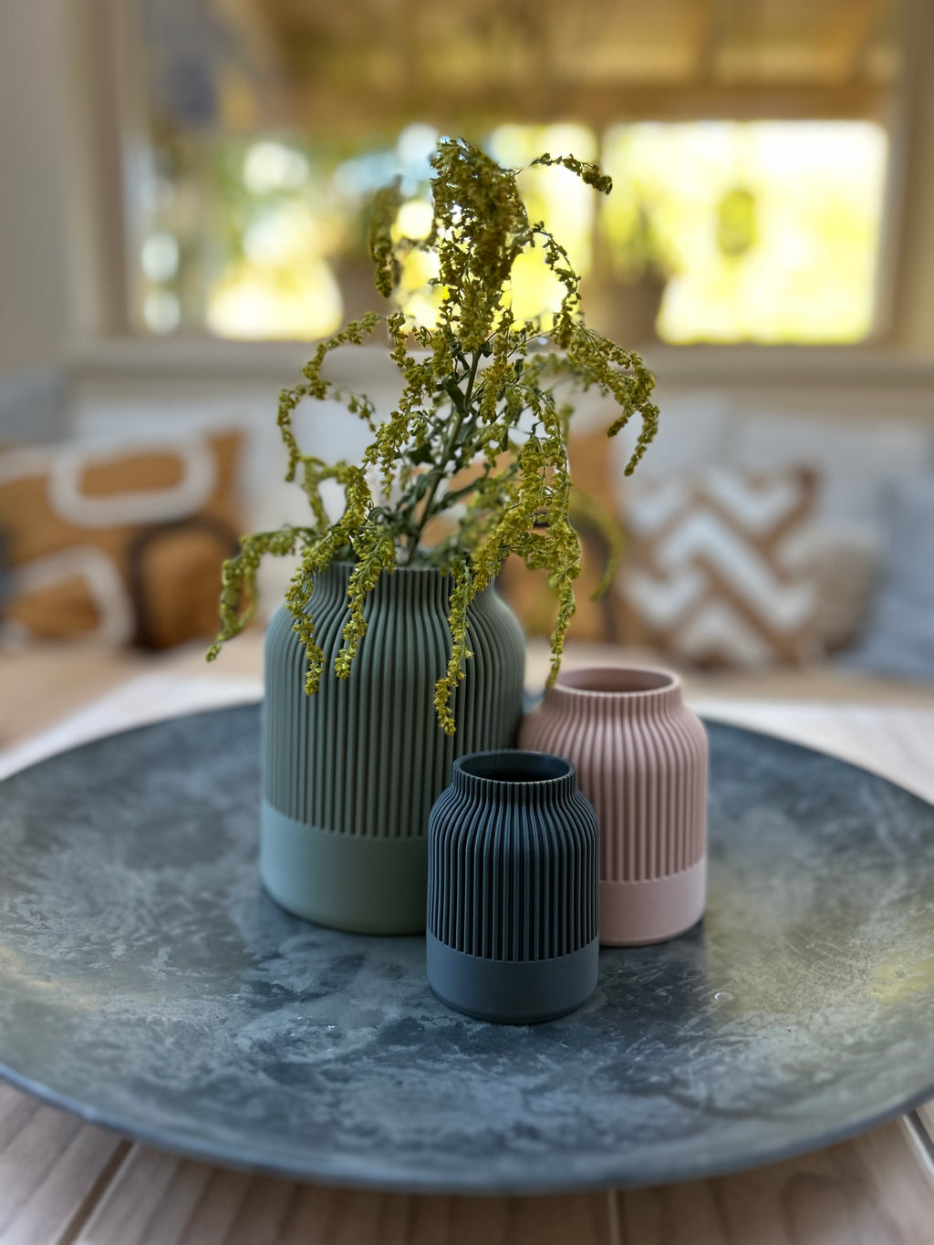 Deko Vase Rosalp - minze