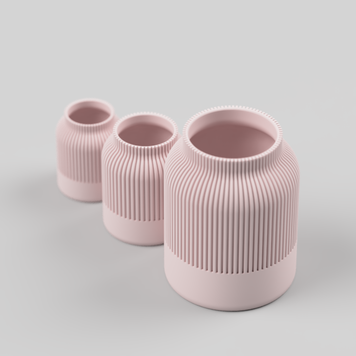 Deko Vase Rosalp - rosa